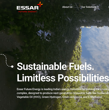 EET website hero section mockup